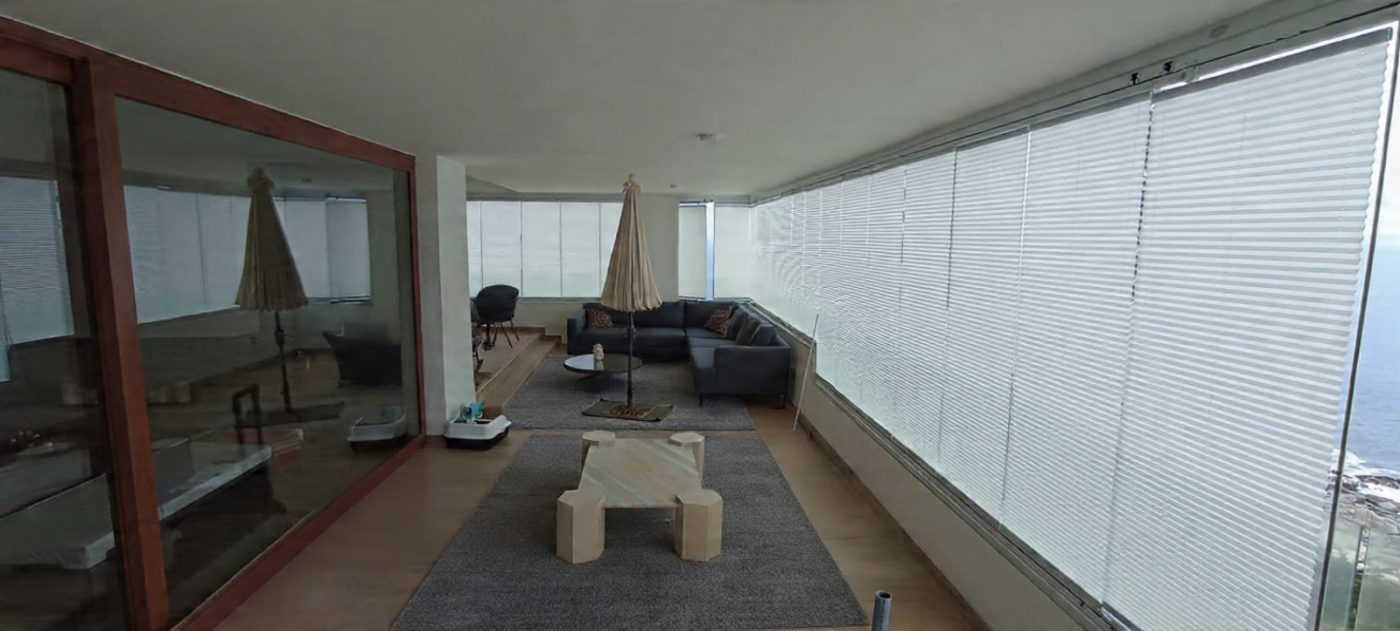 instalación de cortinas de cristal en terraza cerrada