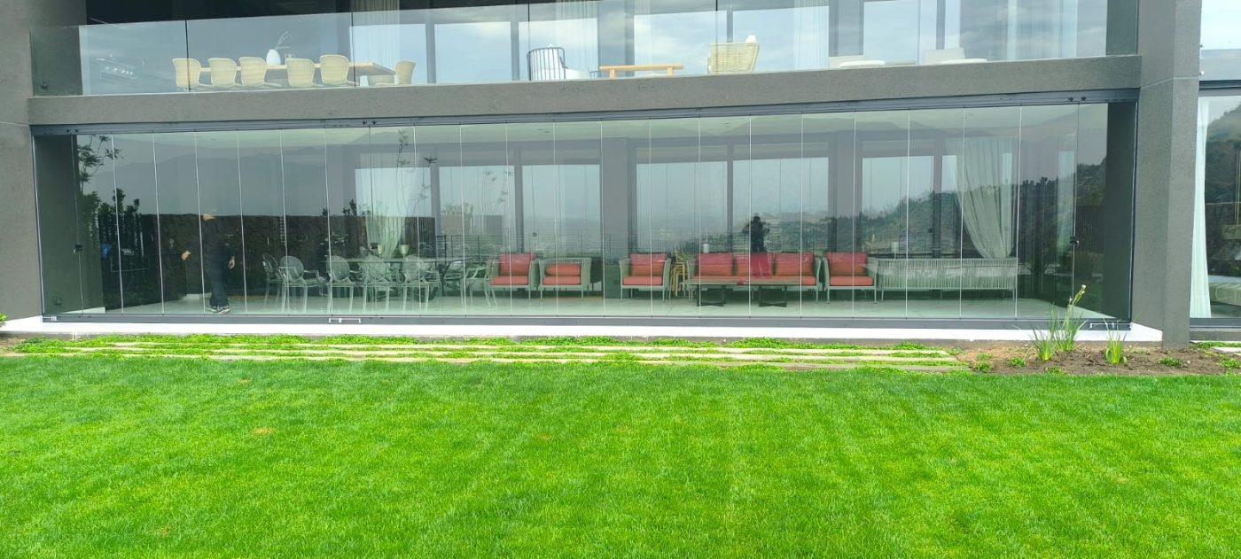 Cierre de terraza de cristal