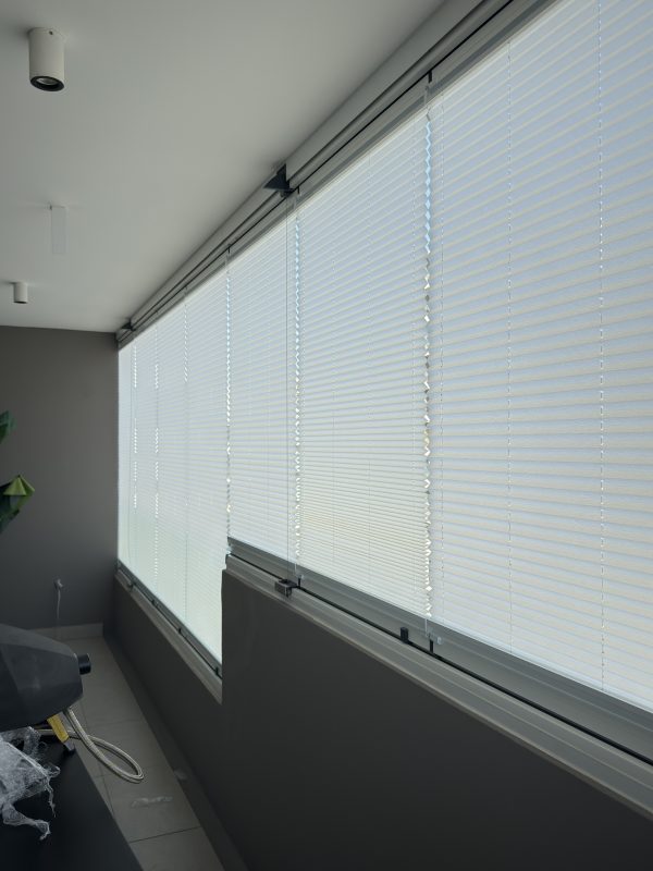 Cortinas plisadas para panorama