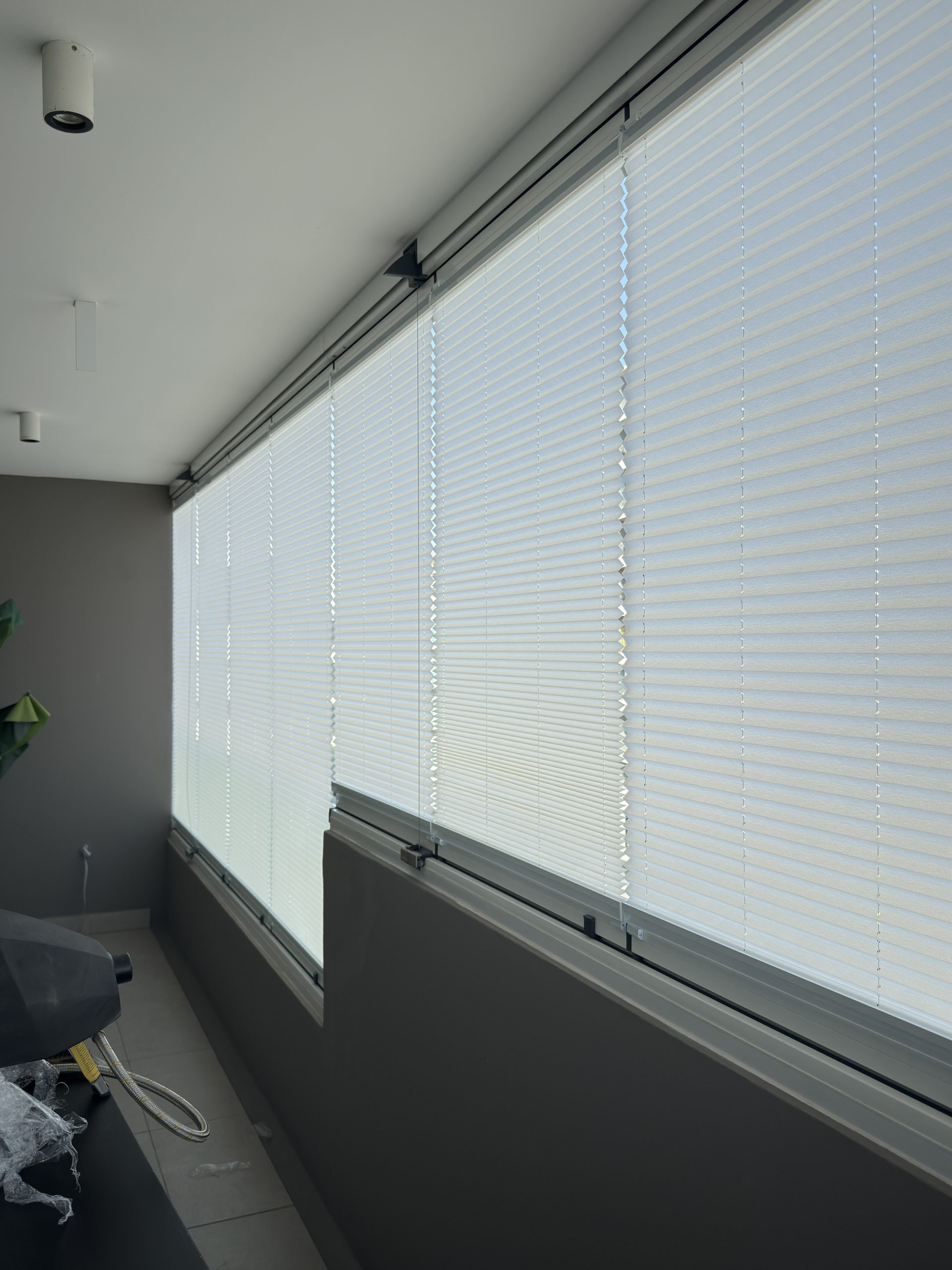 Cortinas plisadas