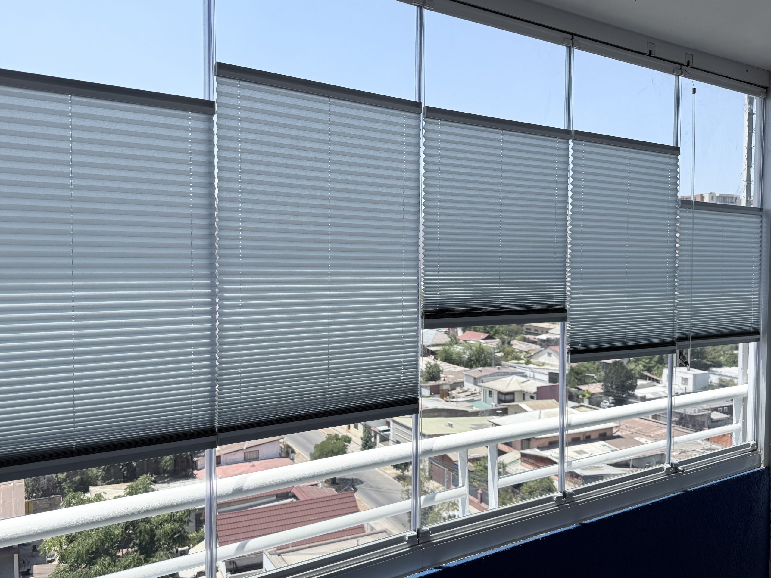 Cortinas plisadas