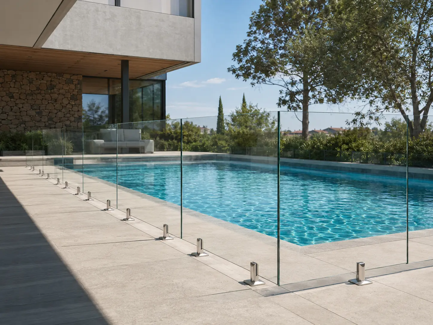 instalación de cierre de piscina